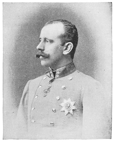 Rudolf, Crown Prince of Austria, Hungary and Bohemia (1858 - 1889). The Austro-Hungarian Empire era (circa 19th century). Vintage halftone photo etching circa late 19th century.