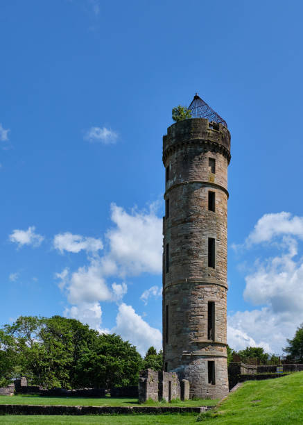 istock Ancient Scottish Architectural Ruins at Eglinton in Summertime. 1155708239