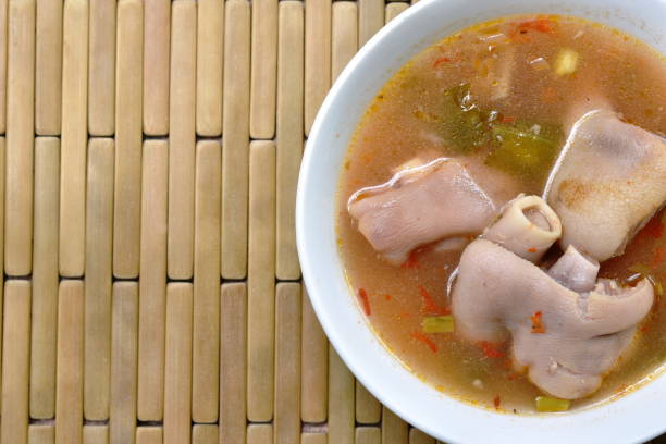 istock boiled spicy pork knuckle in tom yum soup 1155715725