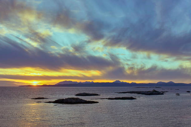 istock Sunset over the Point of Sleat, Skye,  Inner Hebrides 1155729628