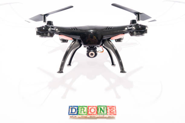 istock Modern Technology Copter closeup Aircraft Drone 1155730638