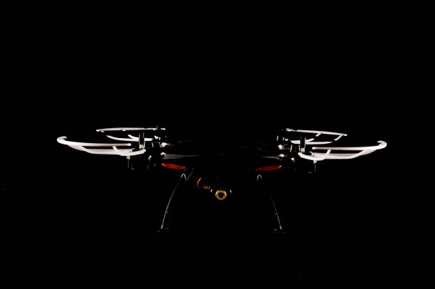 istock Modern Technology Copter closeup Aircraft Drone 1155730642