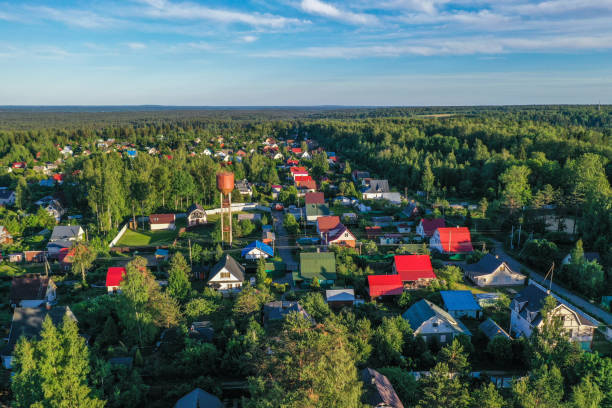 istock Countryside aerial view 1155736858