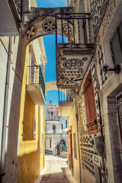 istock Church of Pyrgi, Chios Island, Greece 1155738689