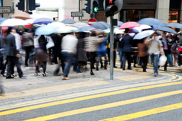 istock Hong Kong Busy Street. 115573967