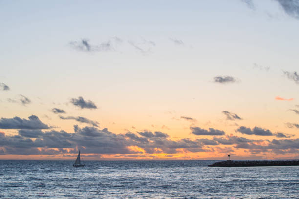 istock Sunset over the Pacific Ocean in Playa del Rey 1155742431