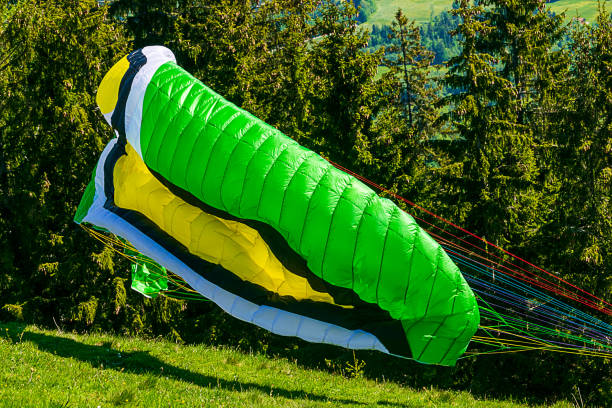 istock A parachutist prepares for his flight 1155743866
