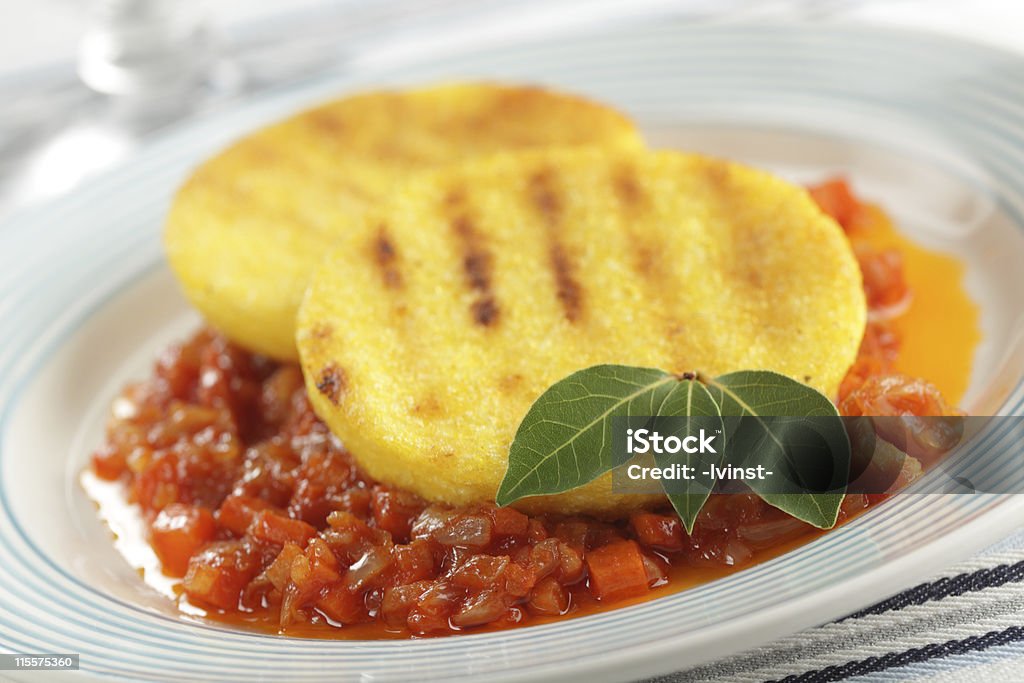 Polenta - Royalty-free Grelhado Foto de stock