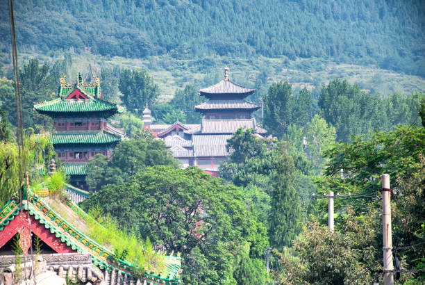Tower of Buddhist Incense (Foxiangge), a temple building in the Summer Palace complex in Beijing, China.