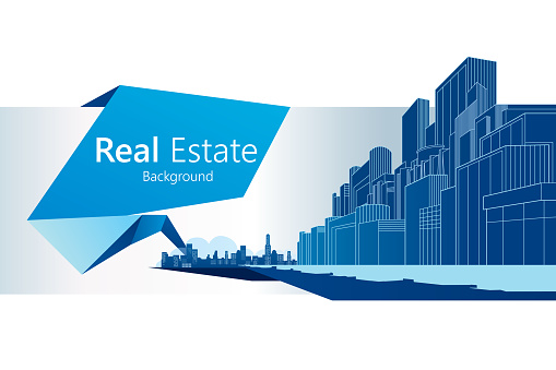 Real Estate Stock Illustration - Download Image Now - Real Estate, Poster,  Flyer - Leaflet - iStock