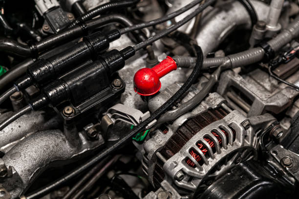 istock close-up of the engine, front view 1155798795