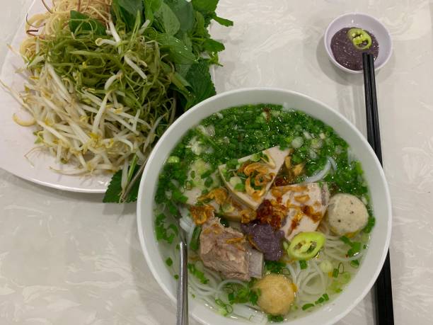 istock Vietnamese yummy moc vermicelli noodles pork rib 1155808096