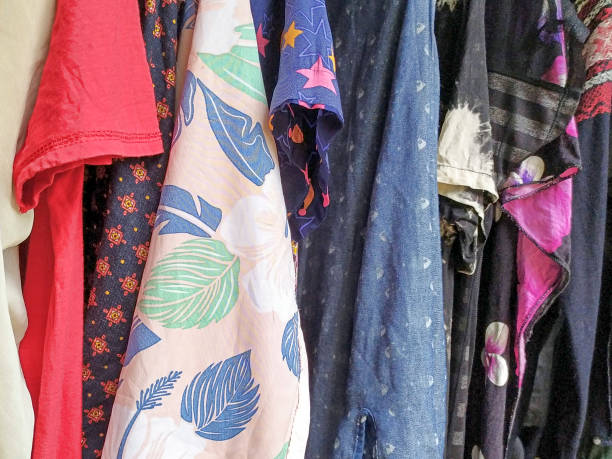 istock colorful dry clothes in the sun 1155811868