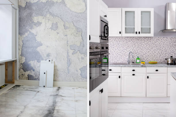 istock An Empty Kitchen Apartment Room After Renovation 1155812516