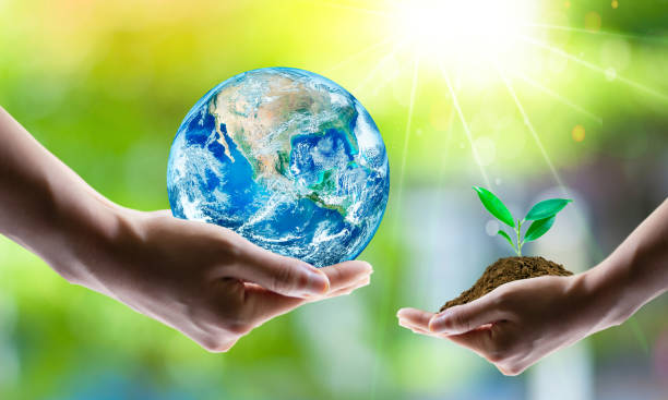 istock Saving world Ecology concept. Elements of this image furnished by NASA 1155815002
