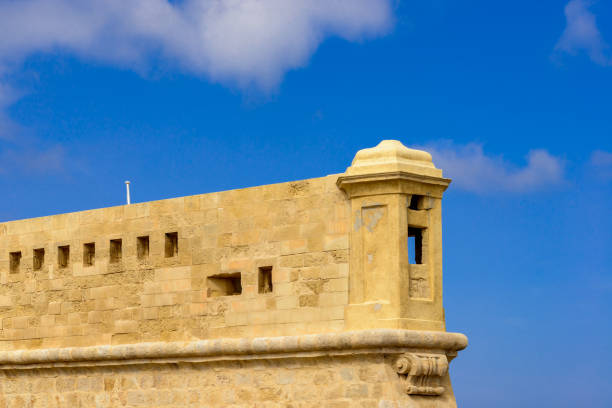 Dwejra Tower (Qawra Tower), Dwejra Point, Dwejra Bay, Gozo Island, Malta.