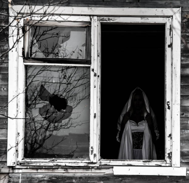 istock Frame of an old window 1155831688
