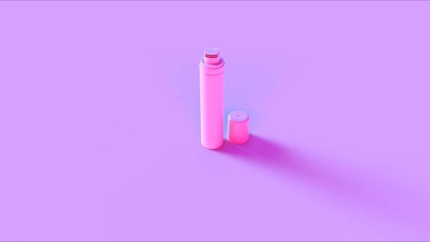 istock Pink Shaving Foam Can 1155836091
