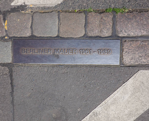 istock Berliner Mauer (Berlin Wall) sign in Berlin street 1155836423