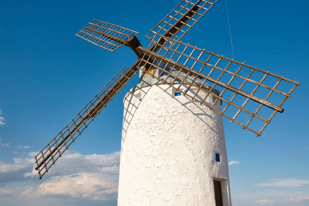 istock Traditional antique windmill in Spain. Toledo 1155840347