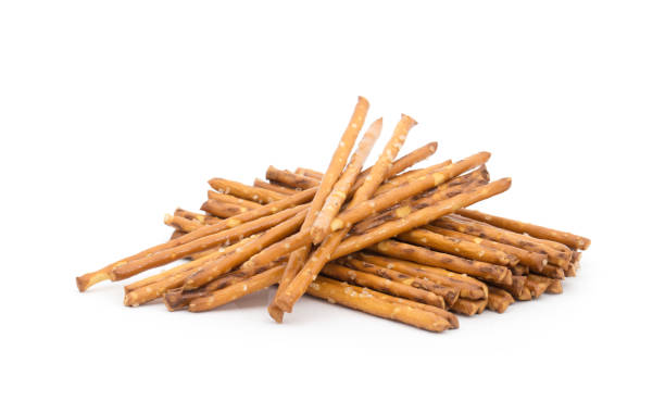 istock Sweet cookies macro on white background 1155854363