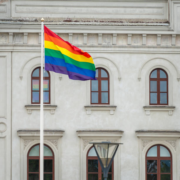 istock Gothenburg city Pride flag 1155861639