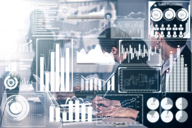 istock Big Data Technology for Business Finance Concept. 1155862273