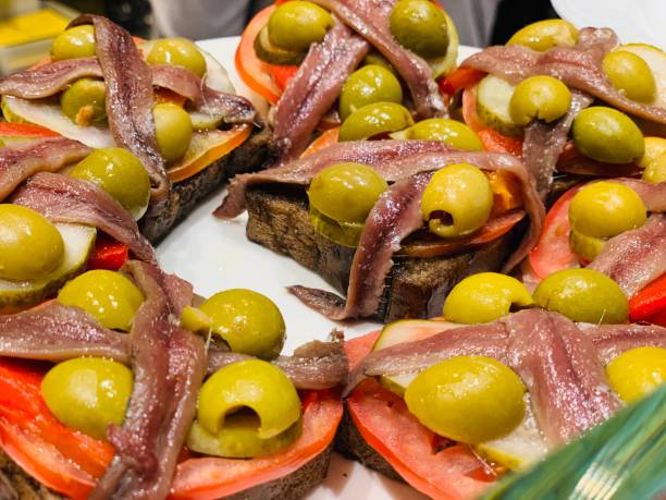 istock Tapas from Spain - Anchovies 1155865360