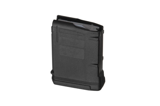 istock Assault rifle magazine isolated on white background 1155868451