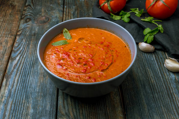 istock Soup cream of tomato 1155893066