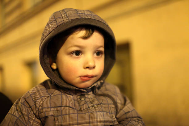 istock Portrait of tired boy 1155893797