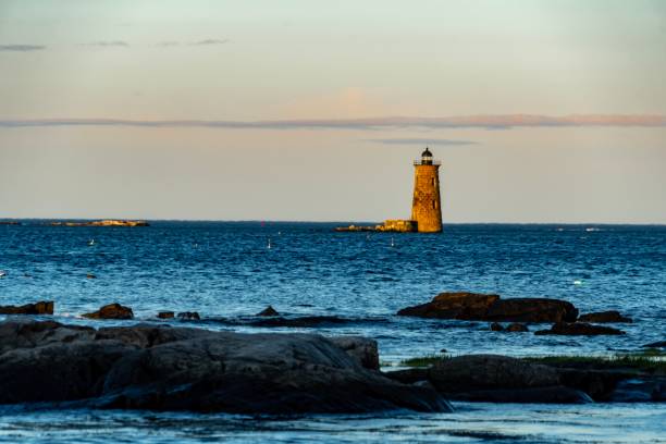 istock Whaleback Tower Lighthouse - Kittery, Maine 1155901990
