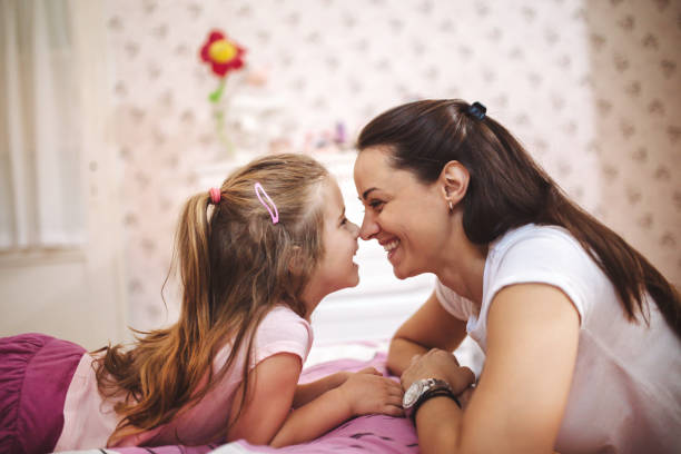 istock Mother and daughther happy together 1155903487