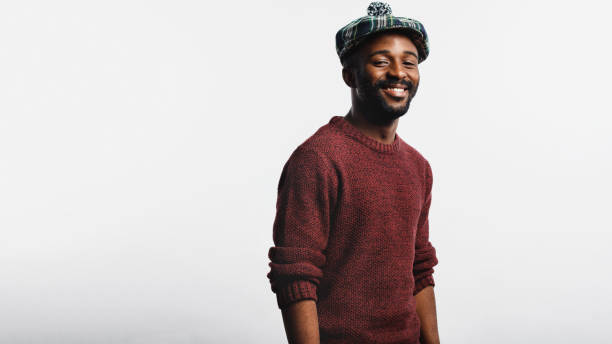 istock Portrait of man wearing cap 1155905780