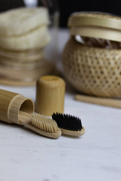 istock Eco bathroom accessories, natural cosmetics products zero waste concept. 1155907114