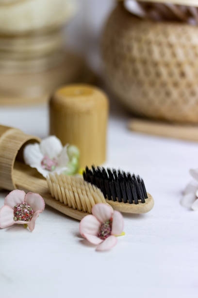 istock Eco bathroom accessories, natural cosmetics products zero waste concept. 1155907130