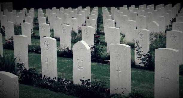 istock The English WW2 cemetery in Bayeux, Normandy 1155907501