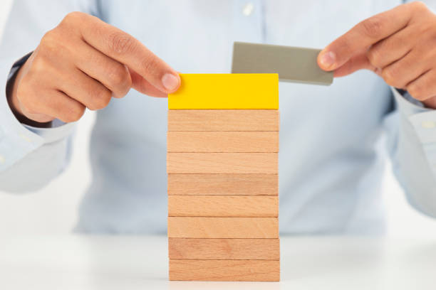 istock Business Woman Building a Project 1155908193