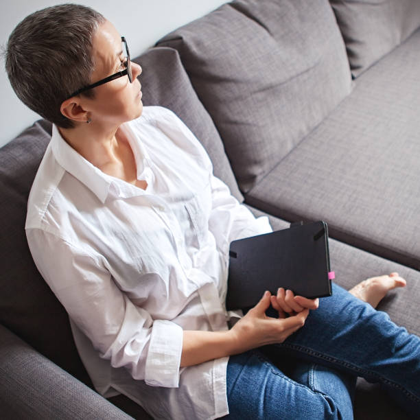 istock Mature woman daily life 1155908850
