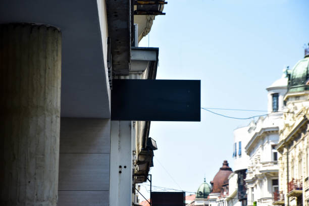 istock Signboard mock up. Photo Blank Signboard. message or advertising 1155911254