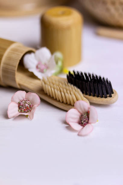 istock Eco bathroom accessories, natural cosmetics products zero waste concept. 1155912056
