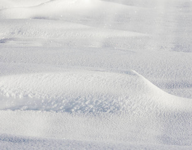 istock Snow drifts in winter 1155913502