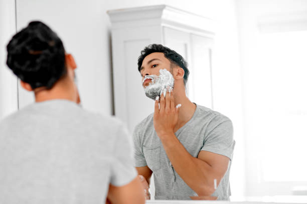 istock They say a clean shave makes the world of difference 1155918965