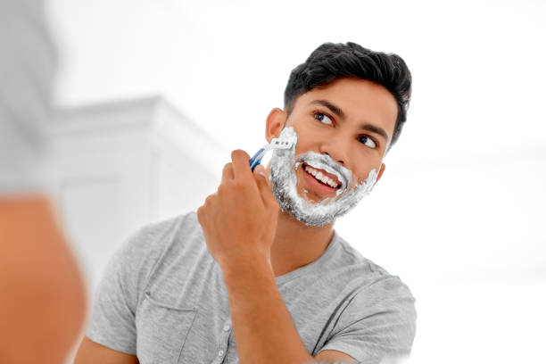 istock Always take great care when you're shaving 1155918976