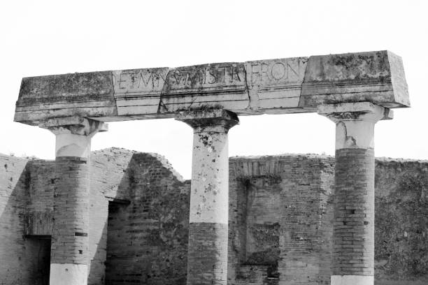 istock Ancient ruins in Pompeii, Italy. 1155920058