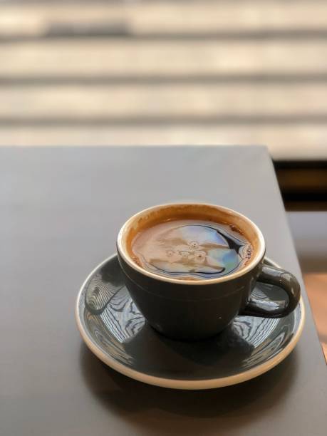 istock A cup of americano on table 1155921420