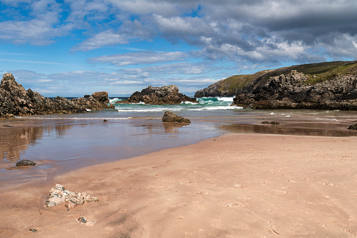 Sango bay near Durness in Southerland, on the north coast of Scotland.
