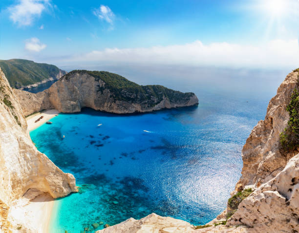 istock The famous shipwreck beach, called Navagio, at Zakynthos island 1155927598