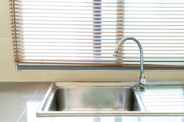 istock Dirty traditional sink close up. 1155927844
