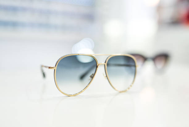 istock Women's sunglasses in a store. 1155931782